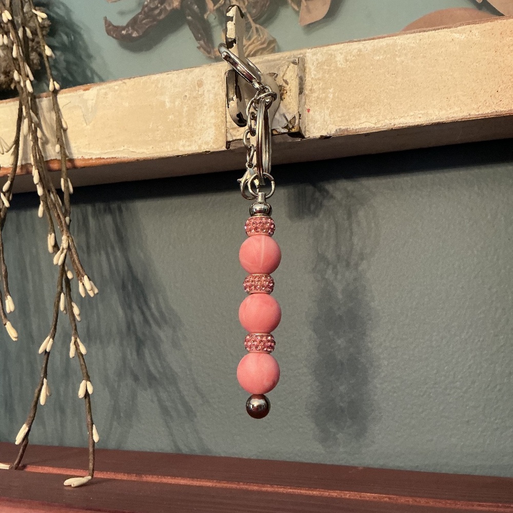 Beaded Key Ring